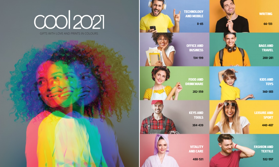 Nový katalog COOL 2021 s reklamními předměty pro Vaši firmu