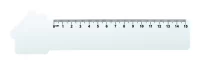 15 cm pravítko, domeček bílá s potiskem loga - foto 2
