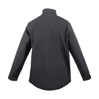 3vrstvá softshellová bunda tmavě šedá s potiskem loga - foto 2