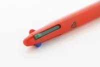 4barevné kuličkové pero RABS červená s potiskem loga - foto 4
