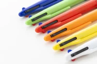 4barevné kuličkové pero RABS žlutá s potiskem loga - foto 2