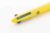 4barevné kuličkové pero RABS žlutá s potiskem loga - foto 4