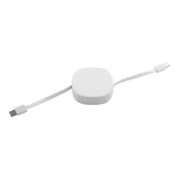 60W nabíjecí kabel RABS USB-C bílá s potiskem loga - foto 3