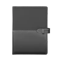 A5 sloha na dokumenty černá s potiskem loga