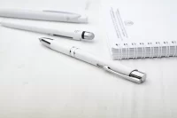 antibakteriální dotykové kuličkové pero bílá s potiskem loga - foto 6