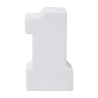 antistres bílá s potiskem loga - foto 2