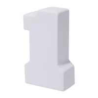 antistres bílá s potiskem loga