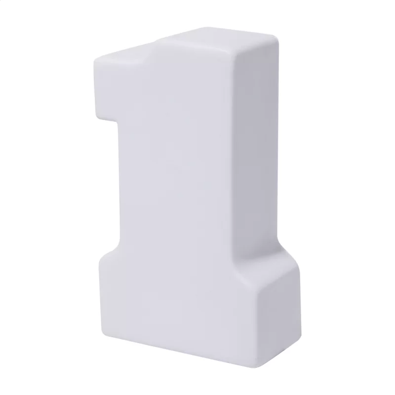 antistres bílá — reklamní předmět s vlastním potiskem antistres bílá s potiskem loga