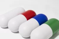 antistres bílá s potiskem loga - foto 3