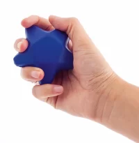 antistresová hvězda modrá s potiskem loga - foto 2