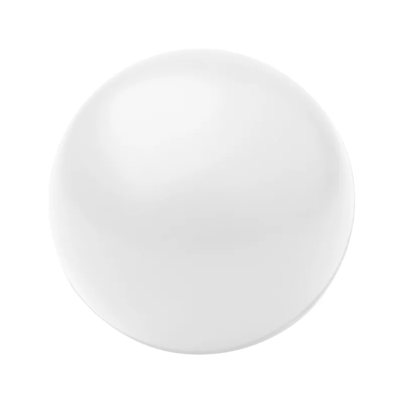 antistresový míček bílá — reklamní předmět s vlastním potiskem antistresový míček bílá s potiskem loga