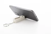 antistresový přívěšek na klíče RABS přírodní s potiskem loga - foto 3