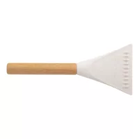 autoškrabka na led přírodní s potiskem loga