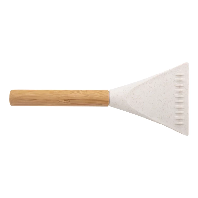 autoškrabka na led přírodní s potiskem loga