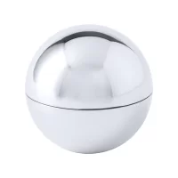 balzám na rty stříbrná s potiskem loga