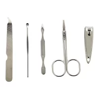 bambusová manikúra přírodní s potiskem loga - foto 4