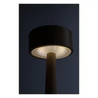 bambusová stolní lampa přírodní s potiskem loga - foto 2