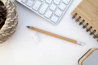 bambusové bezinkoustové pero přírodní s potiskem loga - foto 3