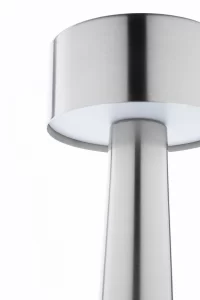 stolní lampa stříbrná s potiskem loga - foto 2