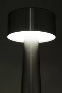 stolní lampa stříbrná s potiskem loga - foto 5