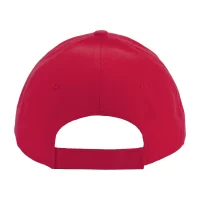 baseballová čepice červená s potiskem loga - foto 2