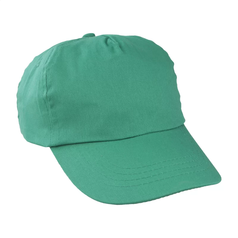 baseballová čepice zelená s potiskem loga