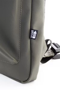 batoh na notebook RPET zelená s potiskem loga - foto 3