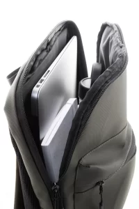 batoh na notebook RPET zelená s potiskem loga - foto 6