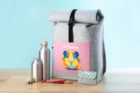 batoh na zakázku bílá s potiskem loga - foto 10