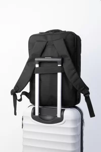 batoh RPET na dokumenty černá s potiskem loga - foto 5