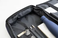 batoh RPET na dokumenty tmavě modrá s potiskem loga - foto 5