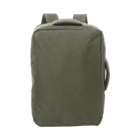 batoh RPET na dokumenty zelená s potiskem loga - foto 2