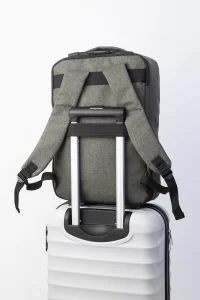 batoh RPET na dokumenty zelená s potiskem loga - foto 5