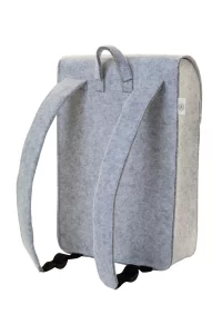 batoh RPET na zakázku bílá s potiskem loga - foto 8