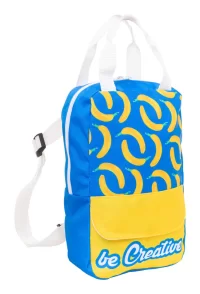 batoh RPET na zakázku bílá s potiskem loga - foto 3