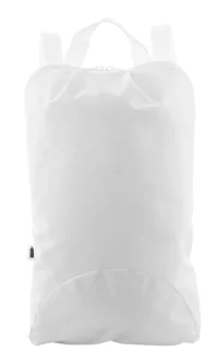 batoh RPET na zakázku bílá s potiskem loga - foto 7