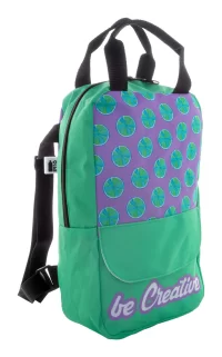 batoh RPET na zakázku černá s potiskem loga - foto 3