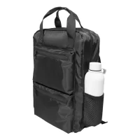 batoh z kepru z RPET černá s potiskem loga - foto 6