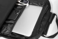 batoh z kepru z RPET černá s potiskem loga - foto 8