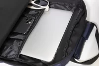 batoh z kepru z RPET tmavě modrá s potiskem loga - foto 5