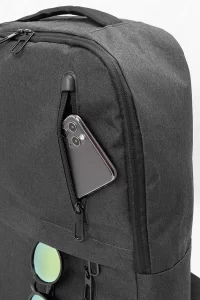 batoh z RPET černá s potiskem loga - foto 6
