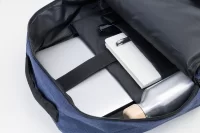 batoh z RPET tmavě modrá s potiskem loga - foto 6