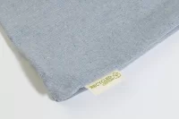 bavlněná nákupní taška modrá s potiskem loga - foto 2