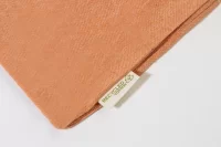 bavlněná nákupní taška oranžová s potiskem loga - foto 4