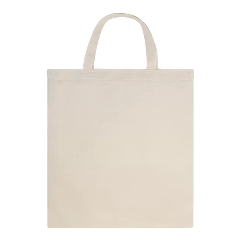 bavlněná nákupní taška přírodní s potiskem loga