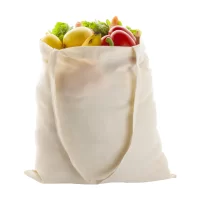 bavlněná nákupní taška přírodní s potiskem loga - foto 3