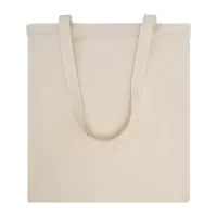 bavlněná nákupní taška přírodní s potiskem loga - foto 4