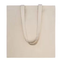 bavlněná nákupní taška přírodní s potiskem loga