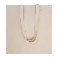 bavlněná nákupní taška přírodní s potiskem loga - foto 2