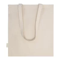 bavlněná nákupní taška přírodní s potiskem loga - foto 2